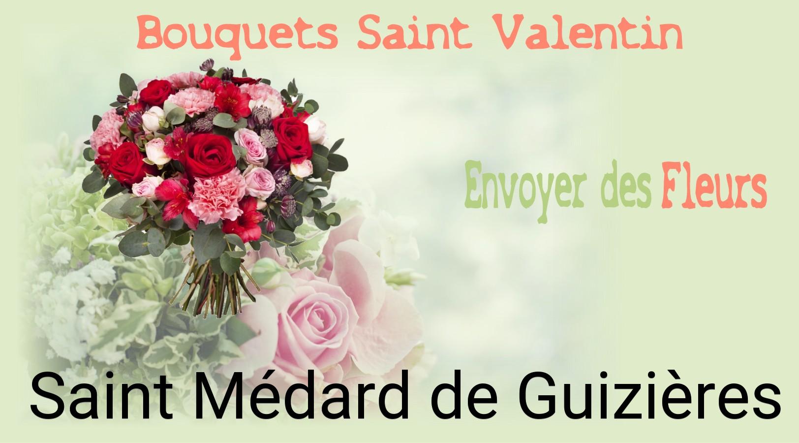 Roses de Saint-Valentin livrées à Saint-Médard-de-Guizières